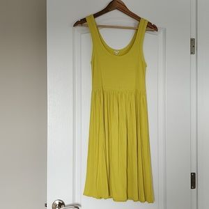 J Crew fit & flare jersey tank dress, size XS
